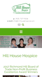Mobile Screenshot of hillhousehospice.com